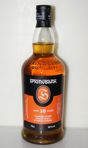 Springbank 10y bottled - springbank, 46%