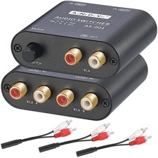 Audio Switch Kabel RCA 3,5 mm