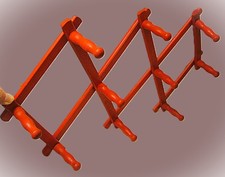 Haushalt Regal Garderobenhaken -klappbar -Holz- Höhe: 35cm, Breite maximal 85cm