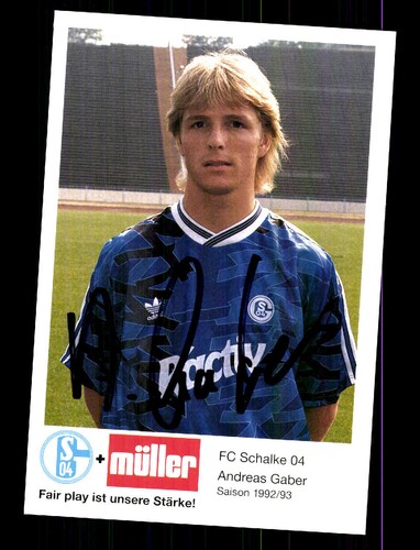 Autogrammkarten schalke - fc,