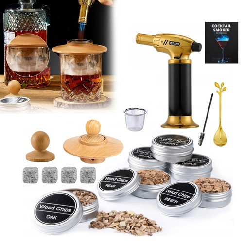 Whisky smoker kit mit brenner - whisky,