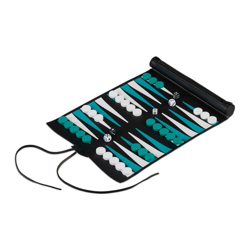 Backgammon zum aufrollen - backgammon,
