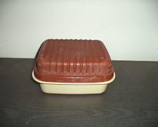 Tupperware Brotbehälter Aufbewahrung Braun/Weiß