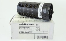Nockenschalter SÄLZER P220-649337 Rotary Cam Switch 5 Stellungen 20A 7,5kW 400V