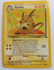 Pokémon Raichu 29/62 Fossil |