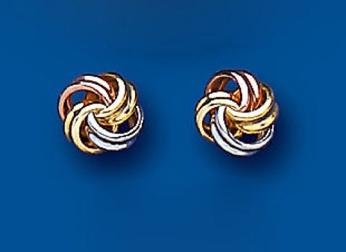Dreifarbige gold knoten - gold,