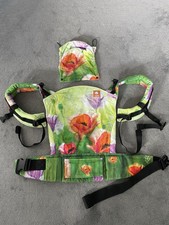 Tula Babytrage, Natibaby Poppy Fields Wrap Conversion, 7-20kg, sehr guter Zustand