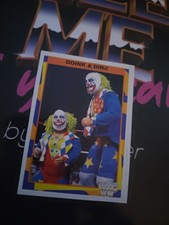 Merlin WWF WWE Doink The Clown & Dink Deutsche Wrestling Trading Card 1995