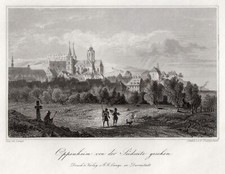 Oppenheim Original Stahlstich Hablitschek 1846