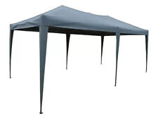 Gazebo Easy Up, Pavillon, Partyzelt, grau, 600 x 300 cm - B