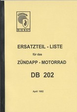 Ersatzteile Liste, Zündapp DB 202, A 5, 