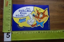 Alter Aufkleber Drogerie Waschmittel Henkel SPEE megaperls Spruch sei schlau