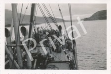 Foto WK II Wehrmacht Soldaten  Schiff von Odda nach Ølen Norway L1.44