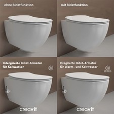 Creavit free hänge wand dusch - free,
