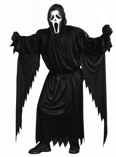 Scream kostüm halloween - -,
