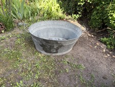 Alter Zinkwanne 80 Liter