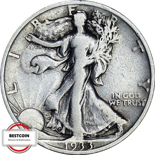 Usa 142 half dollar - km,