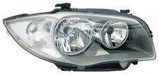 Scheinwerfer rechts für 1er BMW E81 E87 2003-2006 Silber Chrom H7 Halogen