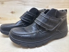 A.TONY HERREN STIEFEL MOKASSIN KLETTVERSCHLUSS STIEFELETTEN GR:43 UK:9 SCHWARZ