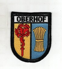 Aufnäher patch wappen oberhof - patch,