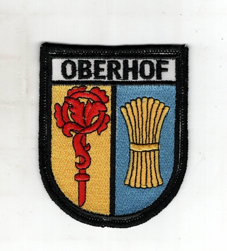 Aufnäher patch wappen oberhof - aufnäher,