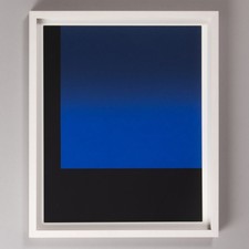 Rupprecht Geiger, Blau auf