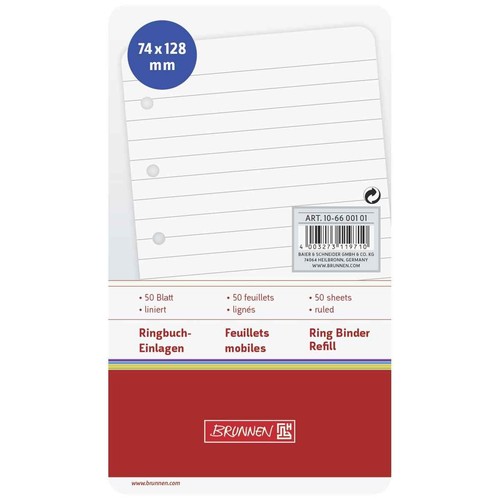 Brunnen ringbuch einlage - ringbuch,