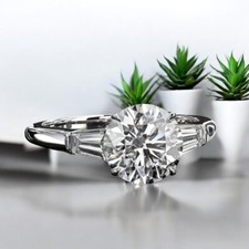 Diamant Verlobungsring Platin