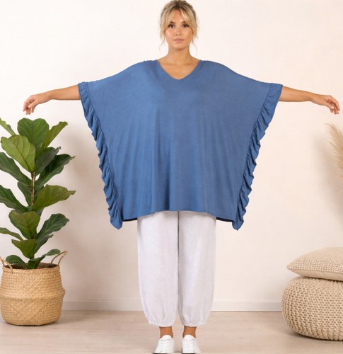 Lagenlook poncho kaftan tunika - kaftan,