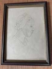 E. Büchsel Bleistiftzeichnung 20 cm x 27 cm