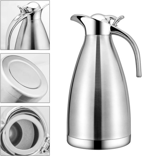 Isolierkanne edelstahl - 2l,