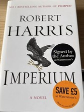Robert Harris Imperium - Hardback Book - SIGNED First Edition