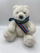 Kuscheltier Eisbär Schal Russ