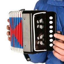 Kinderakkordeon mit 17 Tasten und 2 Bässen, einfach zu spielen,