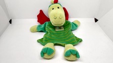 Schnuffeltuch Schmusetuch Handpuppe von Sterntaler Drache grün