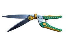 GRÜNTEK Rasenschere Rasenkantenschere mit 180° drehbarem Schneidekopf