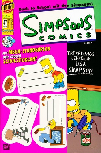 Simpsons comics dino - comics, 47