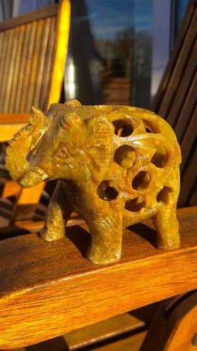 Edelstein figur motiv - edelstein, elefant