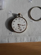Verkaufe  Antike Omega Taschenuhr Uhr an Bastler als Defekt