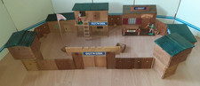 VERO Western Fort Outwork DDR Indianer Cowboys Holz Spielzeug