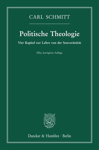 Politische theologie carl - politische, |
