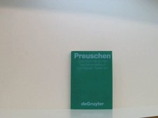 Griechisch-deutsches Taschenwörterbuch zum Neuen Testament Erwin Preuschen Preus