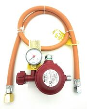 Adapter für USA BBQ Gasgrills - 1m Schlauch und 30 mbar 2 Stufen Regler 