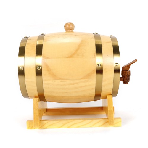 Massiv weinfass mit hahn - weinfass,
