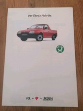 Skoda Pick-Up LX - Daten & Ausstattung - Prospekt Brochure 1991
