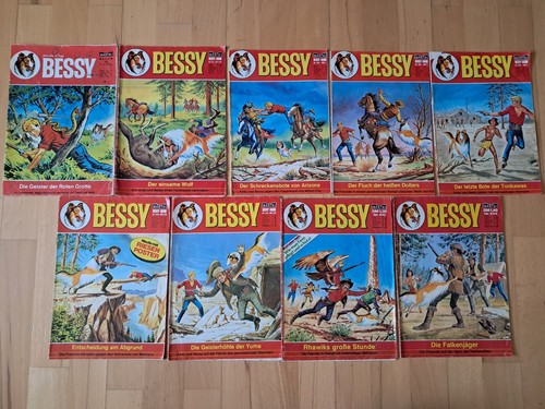 Bessy konvolut 9 comichefte - konvolut,