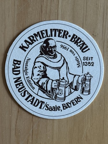 Bierdeckel karmeliter bräu - bierdeckel,