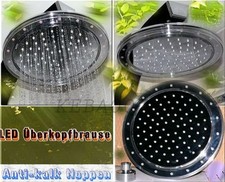 Universal Designer LED Überkopfbrause Dusch Kopfbrause Regendusche brause ∅25cm