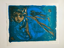 Lithographie Limitierte Auflage signiert