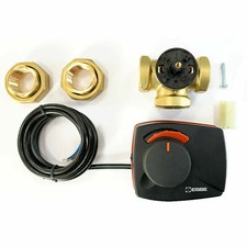 ESBE 3 Wege Umschaltventil Kugelventil DN25 / 1" IG Dreiwegeventil Mischer